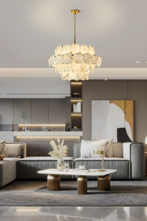 Подвесная люстра Fluorite FL1018-20PA