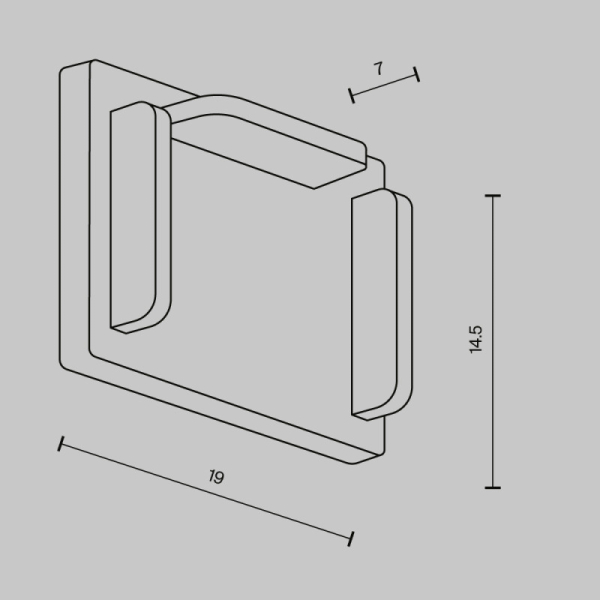 Заглушка Maytoni Technical TRA239EC-41B