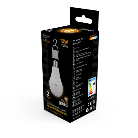 Светодиодная лампа Gauss 102402100
