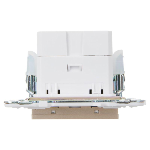 Розетка USB A+C 3.1А SKANDY SK-R14Sa песочн. IEK SK-U22-D31-K98