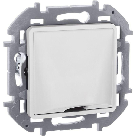 Вывод кабеля Inspiria с зажимом для крепления бел. IEK 673890