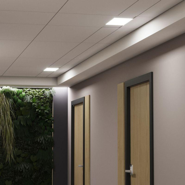 Светильник светодиодный WLF-1 20Вт 6500К IP20 1720лм 592х75х25мм ДПО линейный матов. рассеив. алюм. GAUSS 144124318