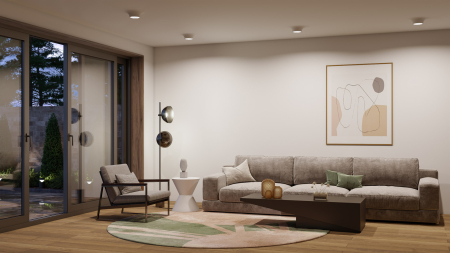 CAPELLA Встраиваемый потолочный гипсовый светильник