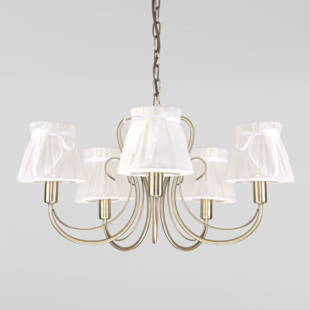 Подвесная люстра Eurosvet 60061/5 античная бронза