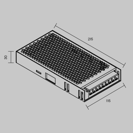 Блок питания для светодиодной ленты Maytoni Technical 831009