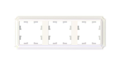 Рамка 3-м AtlasDesign Antique универс. жемчуж. SE ATN100403