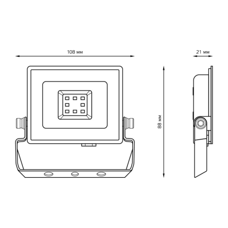 Прожектор Gauss 613100310P