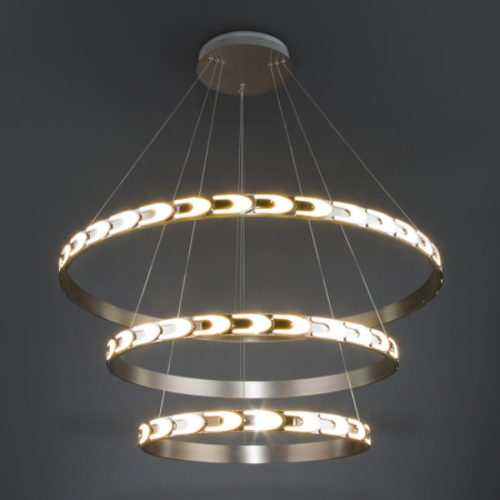 Подвесной светильник Eurosvet 90163/3 сатин-никель