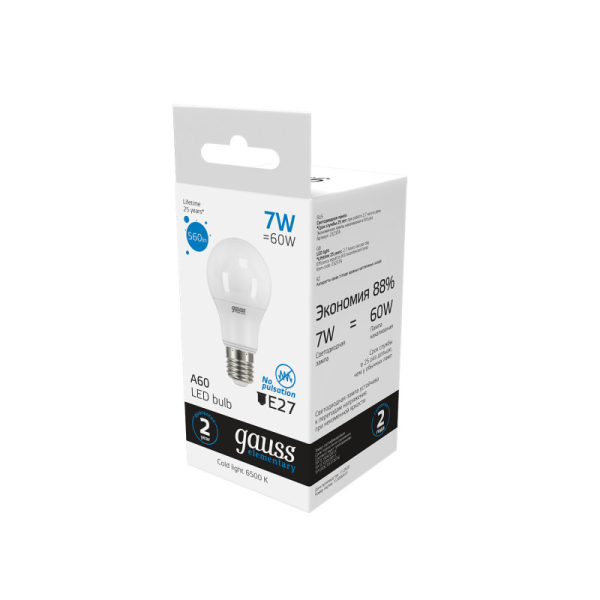 Светодиодная лампа Gauss 23237A