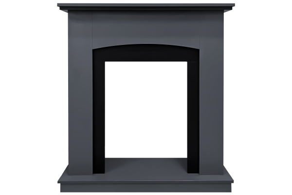 Royal Flame Каминокомплект Barcelona (Разборный) - Серый графит с черным с очагом Fobos FX M Brass
