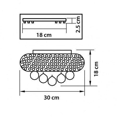 Накладная люстра Lightstar 704032