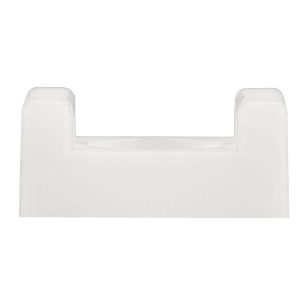 Площадка для крепления стяжки 22x16х4 мм, белая (10 шт/уп) REXANT