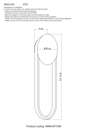 Crystal Lux Бра Crystal Lux NINA AP18W LED BRASS