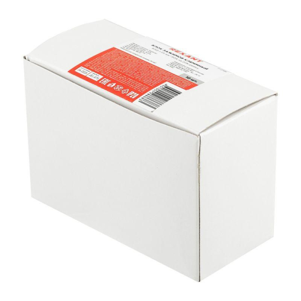 Блок зажимов клеммный БЗД 1-полюсный 25 мм2 90A на DIN-рейку REXANT