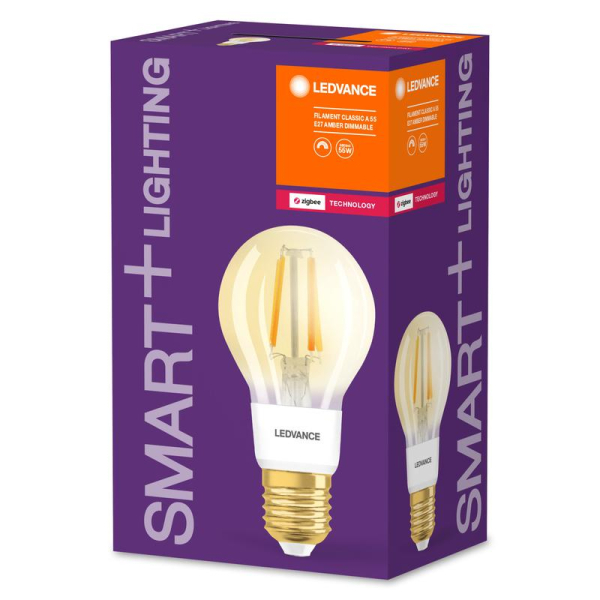 Лампа светодиодная SMART+ Filament Classic Dimmable 55 6Вт E27 LEDVANCE 4058075528178