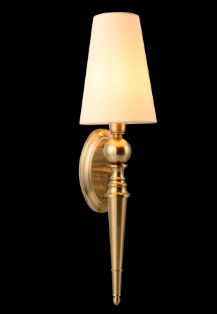 Crystal Lux Бра Crystal Lux PER AP1 BRASS/BEIGE