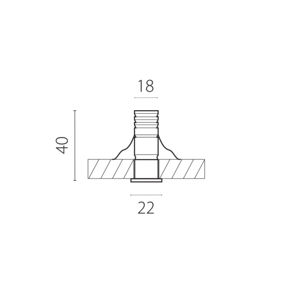 Встраиваемый светильник Lightstar 032016