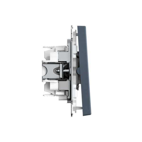 Выключатель для жалюзи 2-кл. ArtGallery 2х (сх. 4) 10А быстрозажим. клем. механизм грифель SE GAL000719S