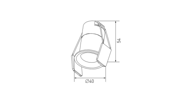 Встраиваемый светильник DesignLed DL-A004-7-WH-WW