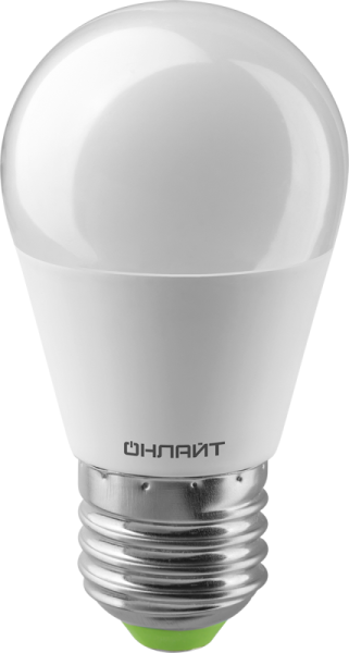Лампа светодиодная 90 427 OLL-G45-13-230-4K-E27-FR (PRO 90-240В) ОНЛАЙТ 90427
