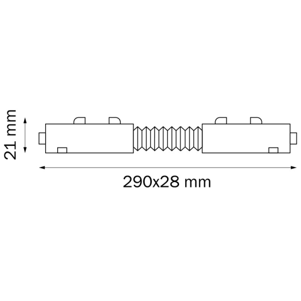 Соединитель для шинопровода Lightstar 505156