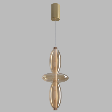 Crystal Lux Светильник подвесной Crystal Lux QUASAR SP14W LED AMBER