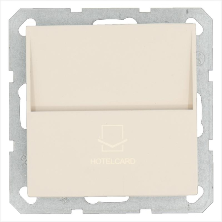 Выключатель карточный 10А IP20 отельный механизм тауп Jasmart G6209T