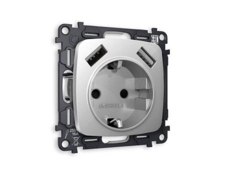 Розетка Ambrella Volt MO409010
