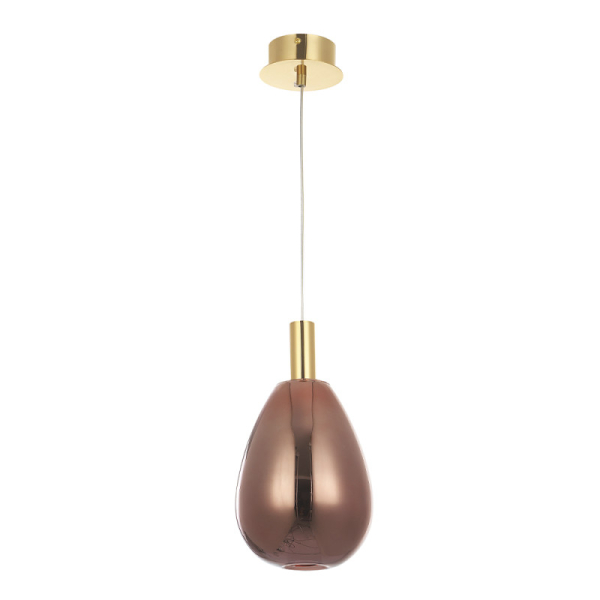 Подвесной светильник Crystal Lux GAUDI SP4W LED COPPER