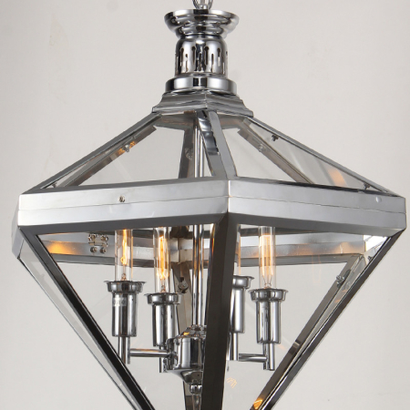 Подвесная люстра DeLight Collection KM0074P-4 chrome