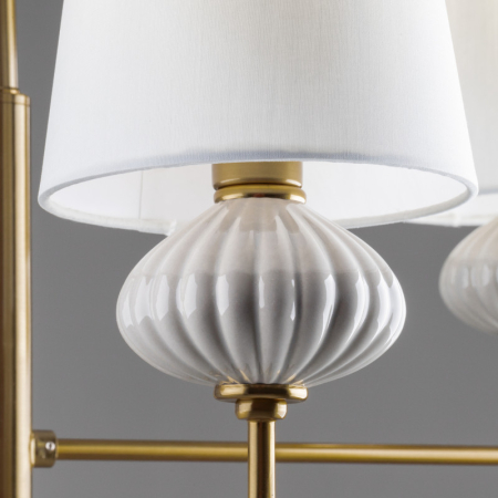 Люстра на штанге Freya FR2029PL-04BS