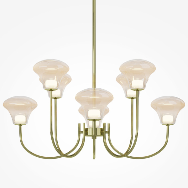 Люстра на штанге Maytoni MOD402PL-L30BS3K