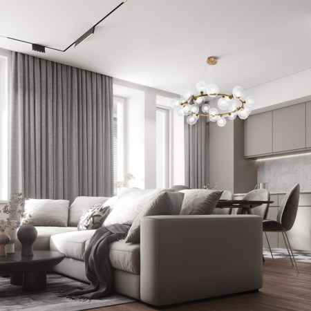 Подвесная люстра MODELUX MS.6030.25 BS