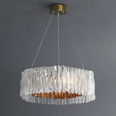 Подвесная люстра DeLight Collection 10310P-580 white/gold