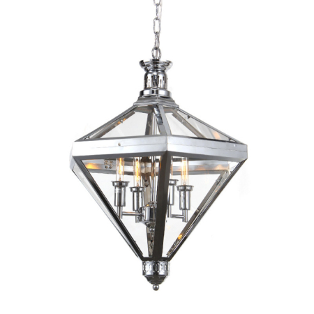 Подвесная люстра DeLight Collection KM0074P-4 chrome