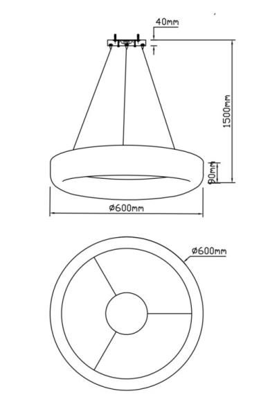 Подвесная люстра Fluorite FL1031-6P
