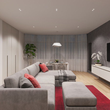 QUASAR 40 DUO Встраиваемый потолочный гипсовый светильник