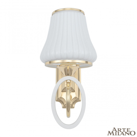 Бра Arte Milano 302387/1W Wh/Gd