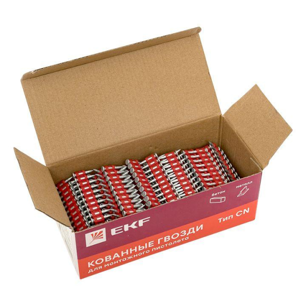 Гвоздь кованый для монтажн. пистолета по бетону металлу Bullet Type 3х25 цинк. (уп.1000шт) Expert EKF cpn-3025bp