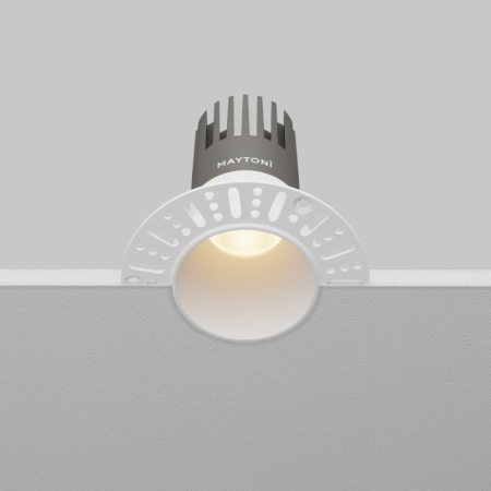 Встраиваемый светильник Maytoni Technical DL120-10W-3K-TRS-W