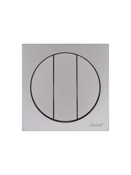 Выключатель 3-кл. СП OSEN механизм сер. матов. LEZARD 743-7488-109