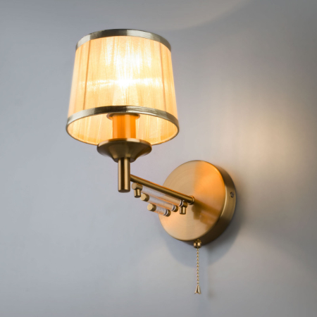 Бра Eurosvet 60081/1 золотая бронза