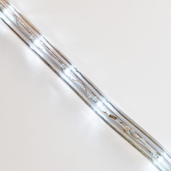 Дюралайт LED двухжильный 230В 13мм 36 LED/м БЕЛЫЙ постоянное свечение модуль 1м бухта 100м NEON-NIGHT