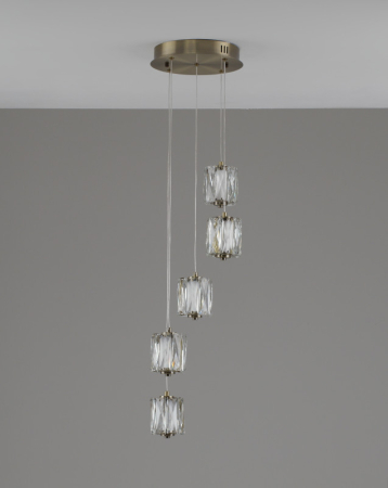 Каскадная люстра Moderli V11713-PL