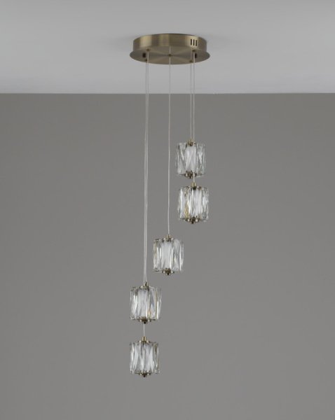 Каскадная люстра Moderli V11713-PL