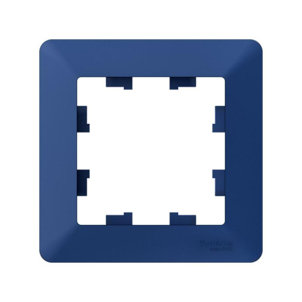 Рамка 1-м AtlasDesign Air аквамарин/дым. черн. SE ATN221101