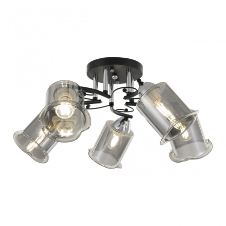 Накладная люстра Arte Milano 323219/5 CR+BK