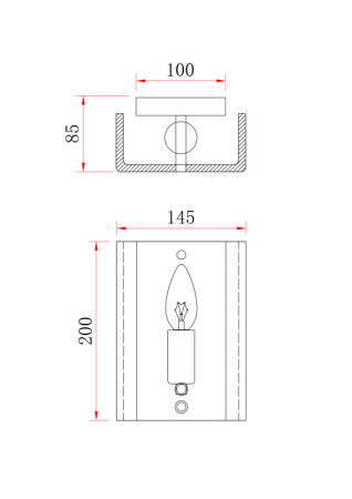 Бра Freya FR5190WL-01BS2