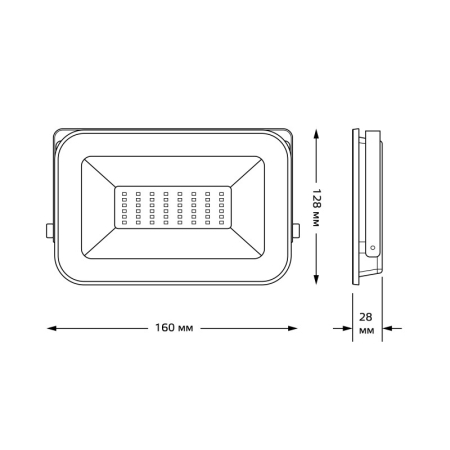 Прожектор Gauss 690511330