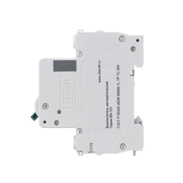 Выключатель автоматический модульный 1п C 63А 4.5кА ВА-101 DEKraft 11060DEK